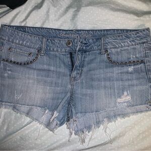 American Eagle Studded Pocket Shorts